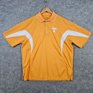 PGA Tour University of Tennessee‎ UT Orange Polo Size XL Shirt College Logo SPOT
